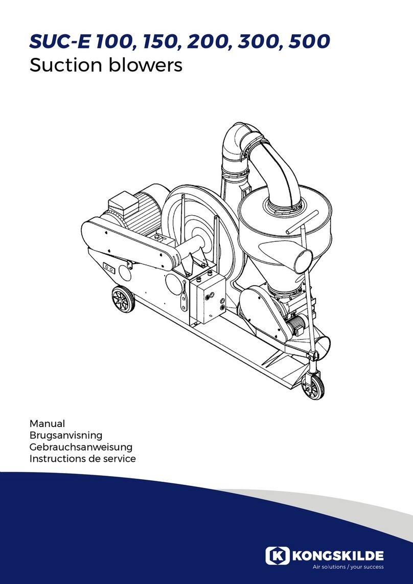 Kongskilde SUC-E 100 User manual