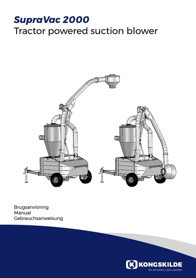 Kongskilde SupraVac 2000 User manual
