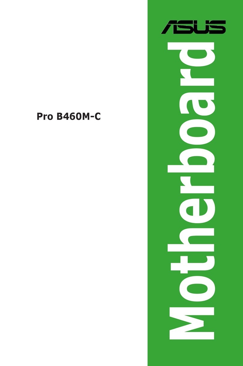 ASUSTeK COMPUTER Pro B460M-C User manual ASUSTeK COMPUTER Pro B460M-C User manual