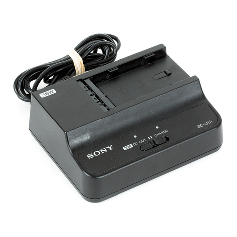 Sony BC-U1A operating instructions