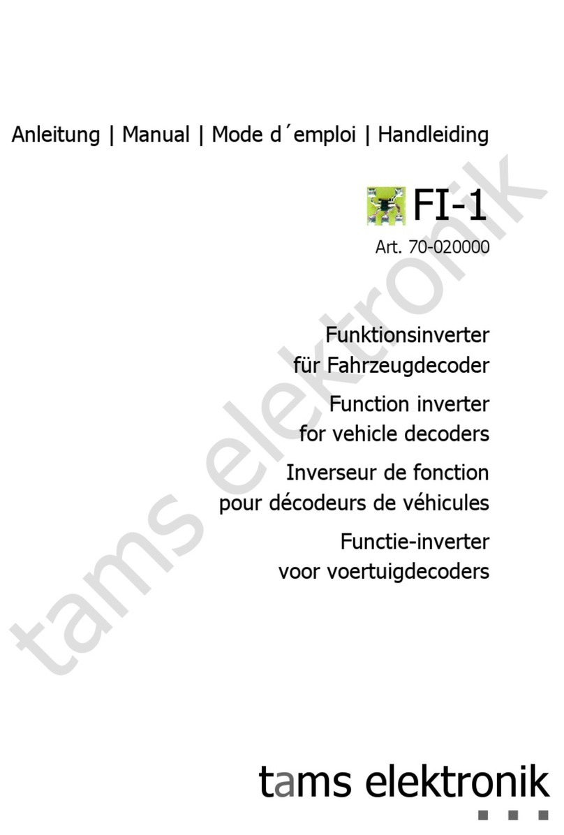 tams elektronik FI-1 manual