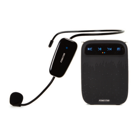 FONESTAR ALTA-VOZ-W User manual