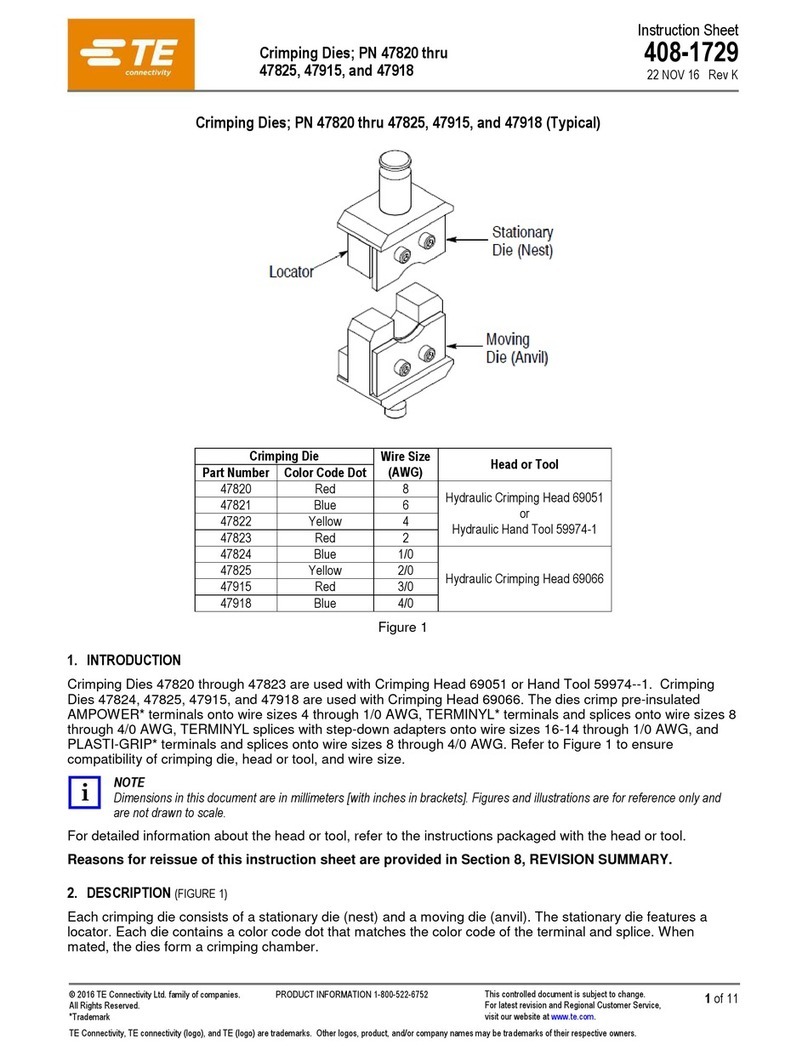 TE Connectivity 47820 User manual