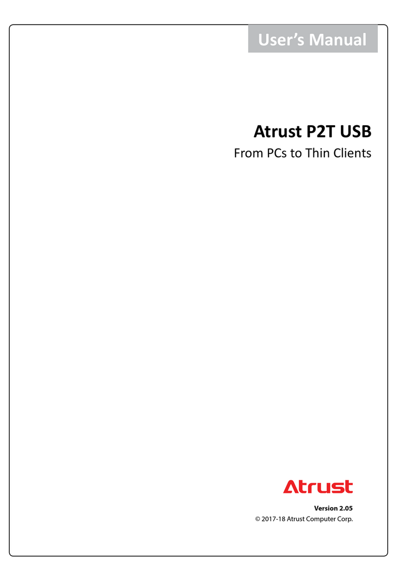 Atrust P2T USB user manual