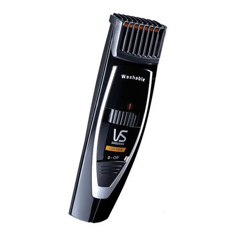 VS Sassoon Trim & Groom VSM856A Tool Tips