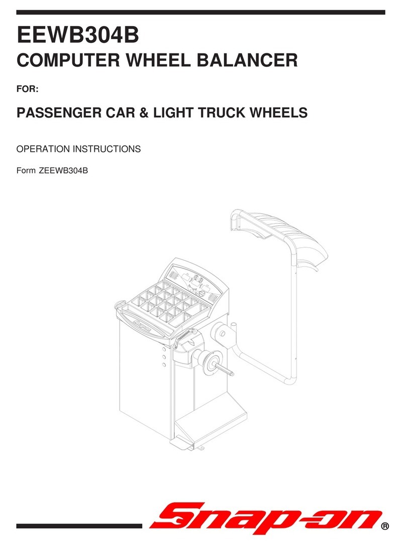 Snap-On EEWB304B Operation instructions