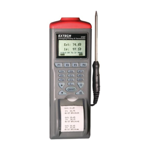 Extech Instruments 42582 user guide Extech Instruments 42582 user guide