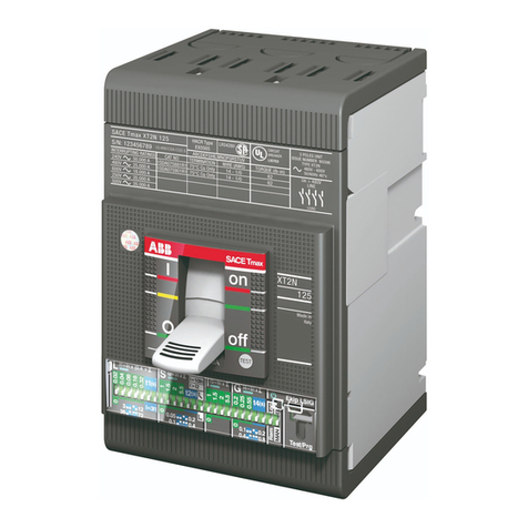 ABB SACE Tmax XT2 User manual ABB SACE Tmax XT2 User manual