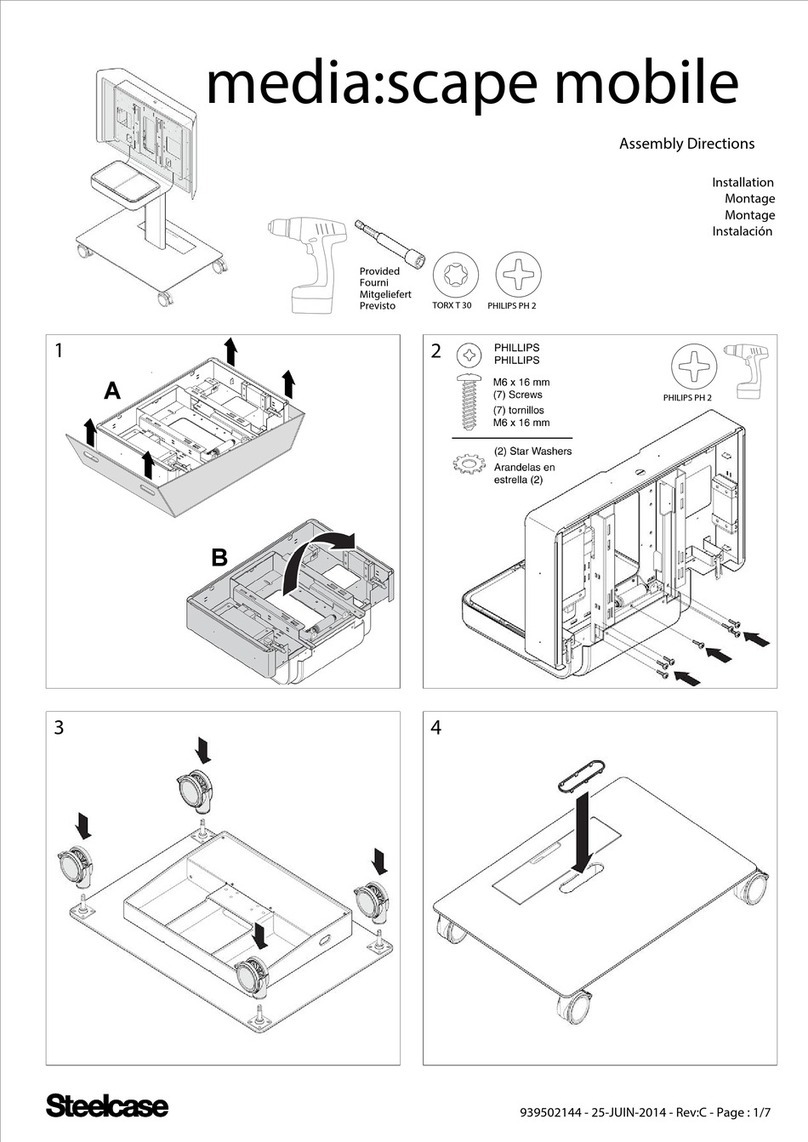 Steelcase media:scape mobile Firmware update
