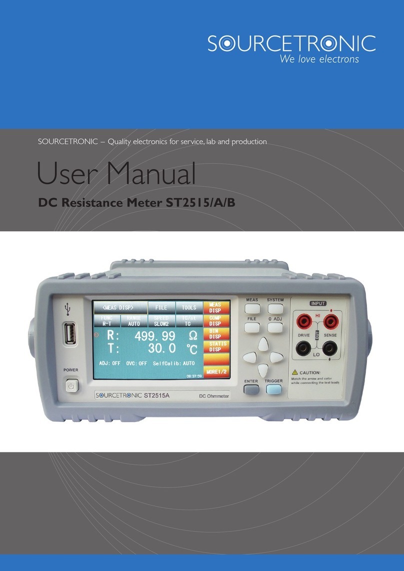 Sourcetronic ST2515 user manual