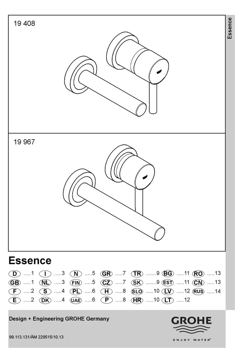 Grohe Essence 19 408 User manual