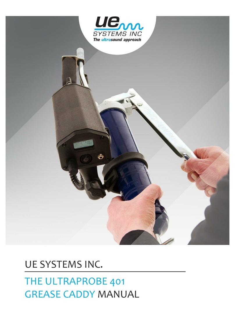 UE Systems ULTRAPROBE 401 GREASE CADDY User manual