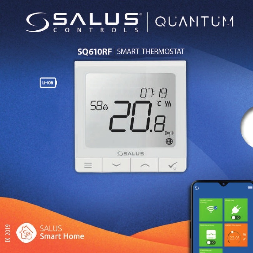 Salus QUANTUM SQ610RF manual