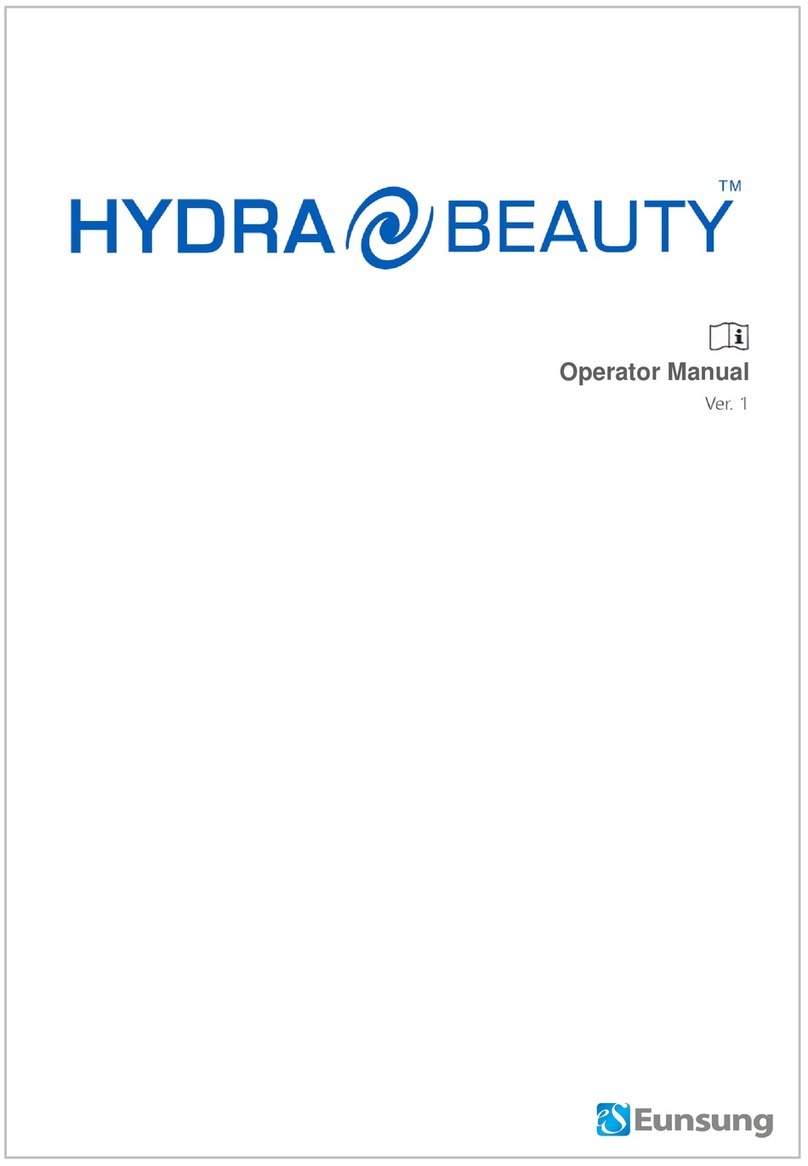 EunSung HydraBeauty Operator's manual