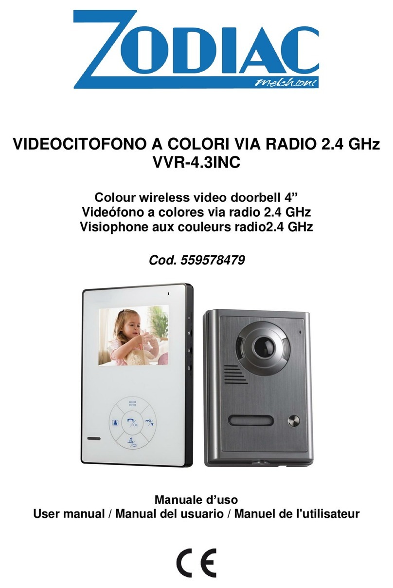 Zodiac VVR-4.3INC user manual