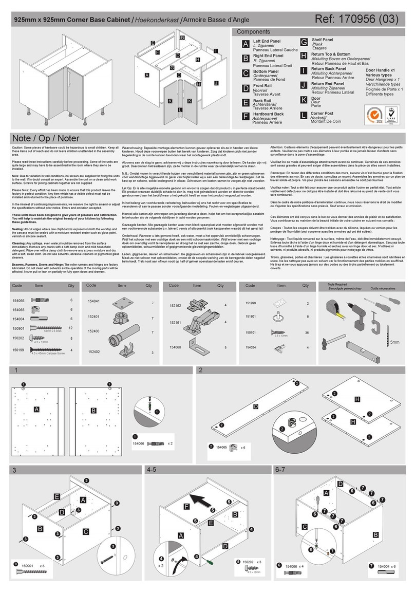Wickes Orlando 170956 (03) User manual Wickes Orlando 170956 (03) User manual