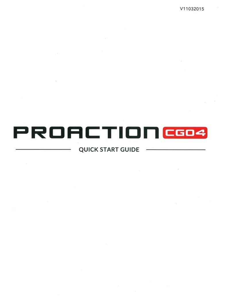 Proaction CGO4 quick start guide