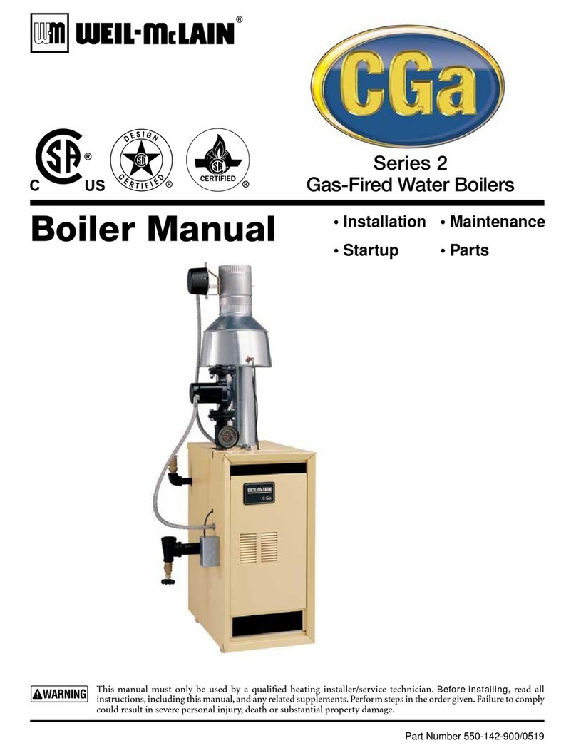 Weil-McLain CGA 2 Series manual