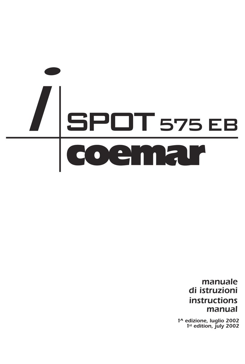 Coemar ISPOT 575 EB User manual