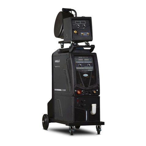 iWeld SYNERGIC PULSE MIG 380 user manual
