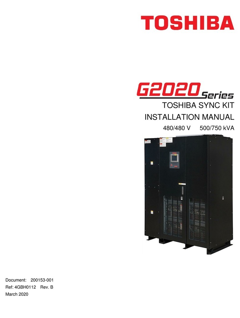 Toshiba G2020 Series User manual