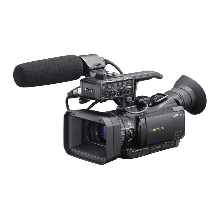 Sony HXR-NX70C User manual