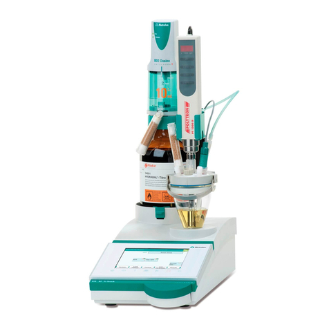 Metrohm 915 KF Ti-Touch User manual