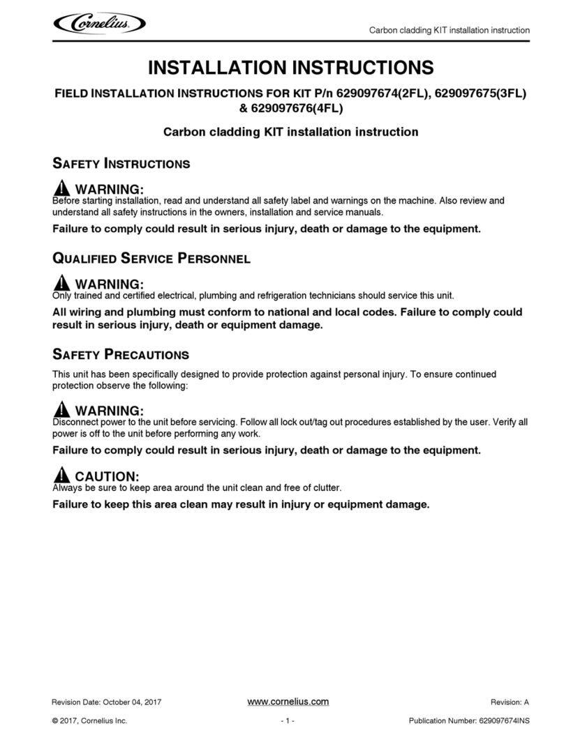 Cornelius 629097674 installation instructions