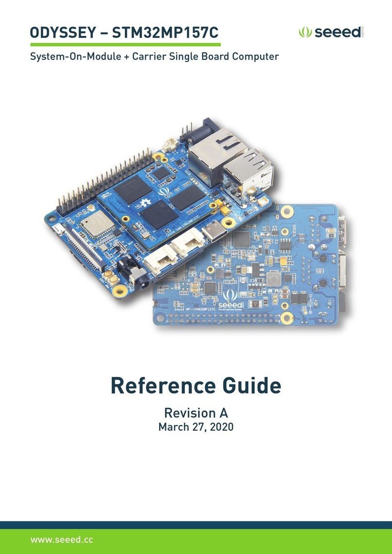 Seeed ODYSSEY STM32MP157C reference guide