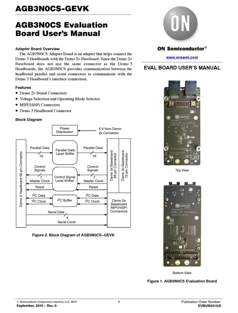 ON Semiconductor AGB3NOCS-GEVK user manual