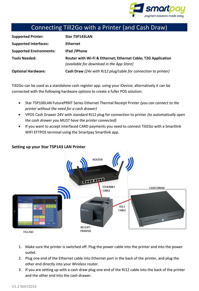 SmartPay Till2Go Connecting guide