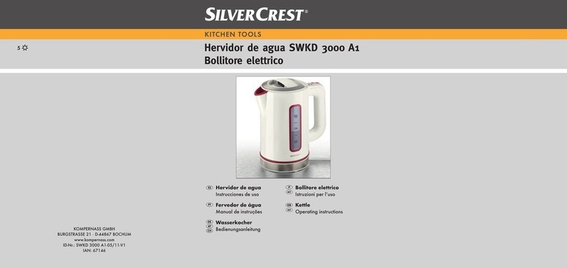 Silvercrest SWKD 3000 A1 User manual