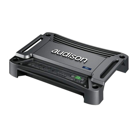 Audison SR1D Installation and operation manual Audison SR1D Installation and operation manual