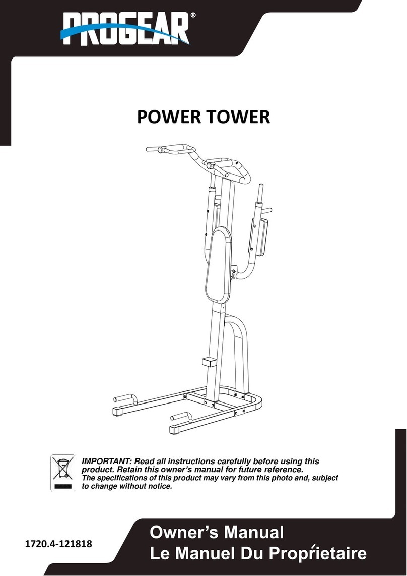 ProGear Power Tower owner's manual