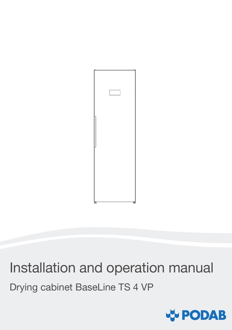 Podab BaseLine TS 4 VP User manual