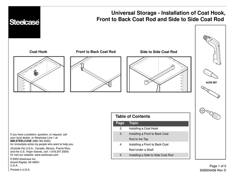 Steelcase Universal Storage manual