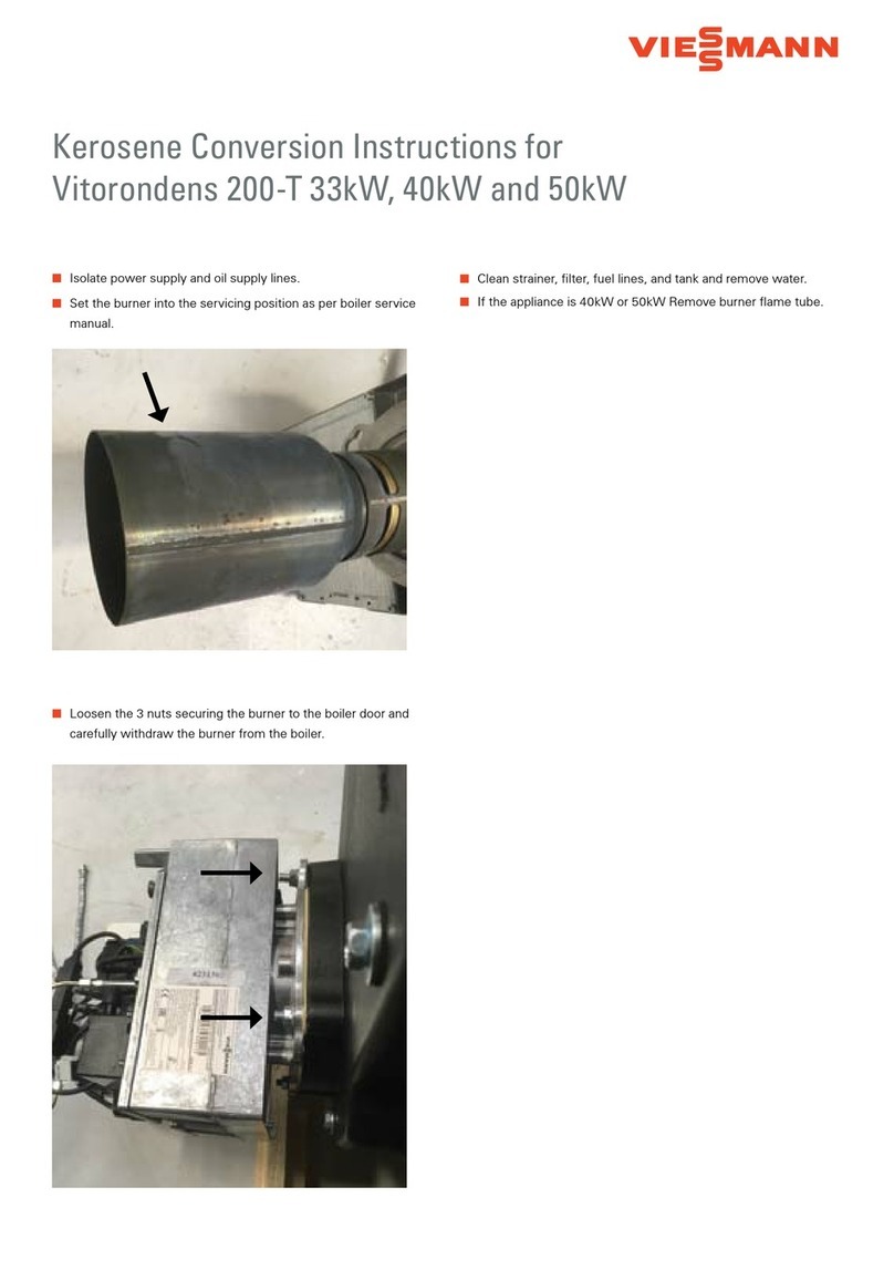 Viessmann Vitorondens 200-T Series Conversion instructions Viessmann Vitorondens 200-T Series Conversion instructions