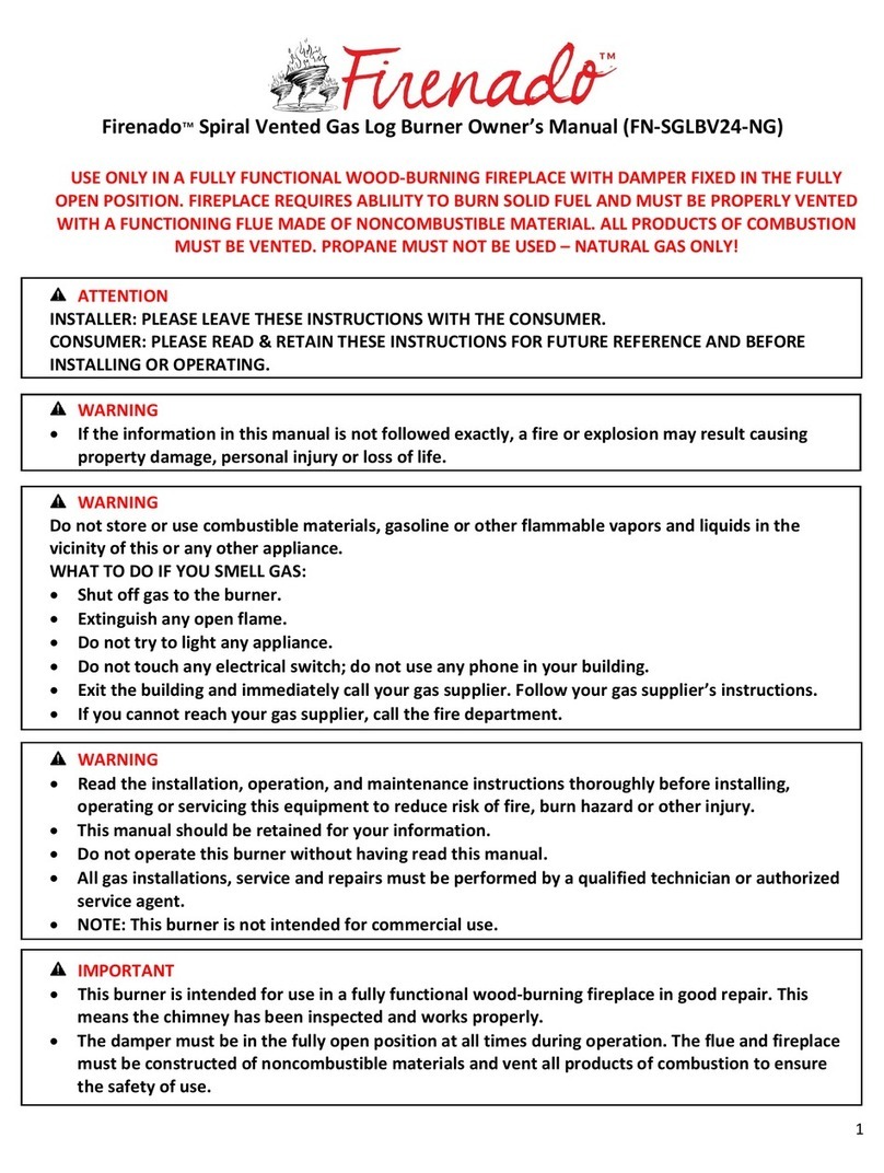 Firenado FN-SGLBV24-NG owner's manual