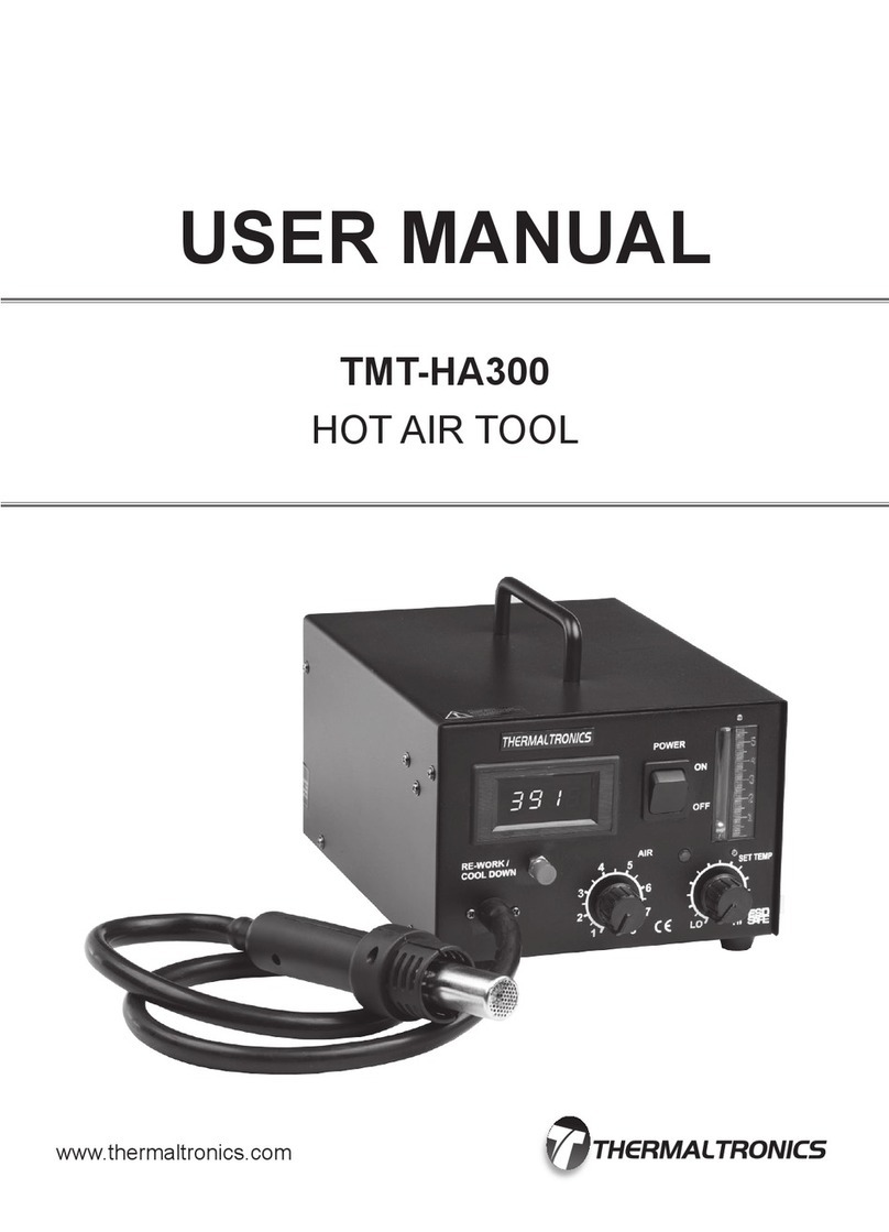 Thermaltronics TMT-HA300 user manual