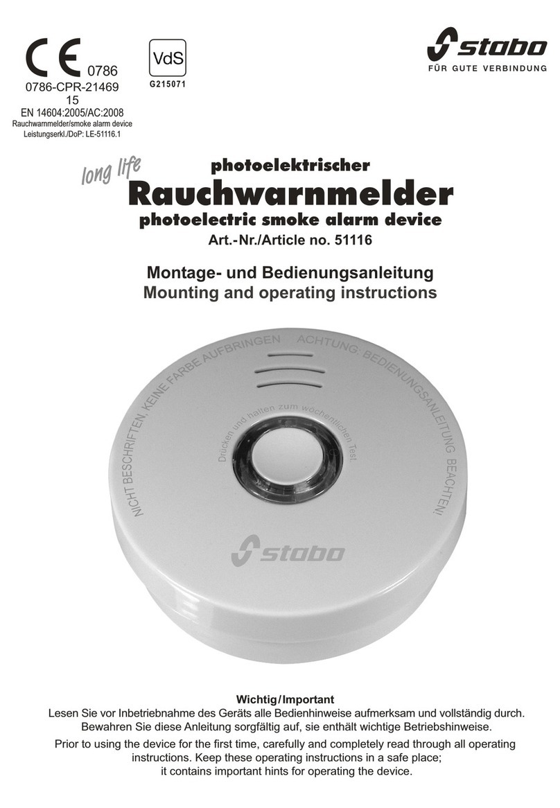 stabo 51116 Mounting and operating instructions