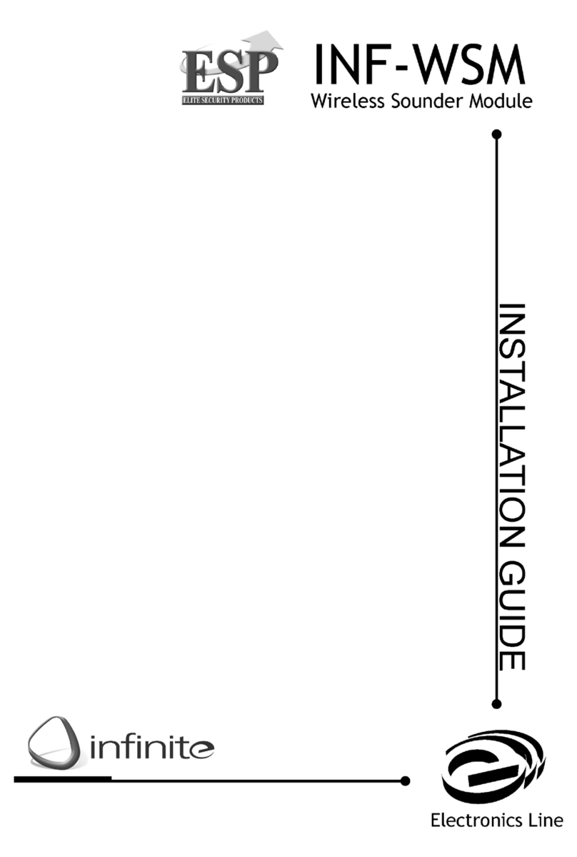 Electronics Line Infinite INF-WSM installation guide