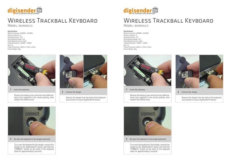 DigiSender TV DGIMAG13 quick start guide
