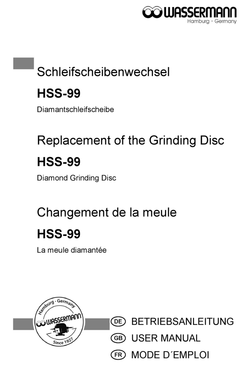 Wassermann HSS-99 Replacement manual
