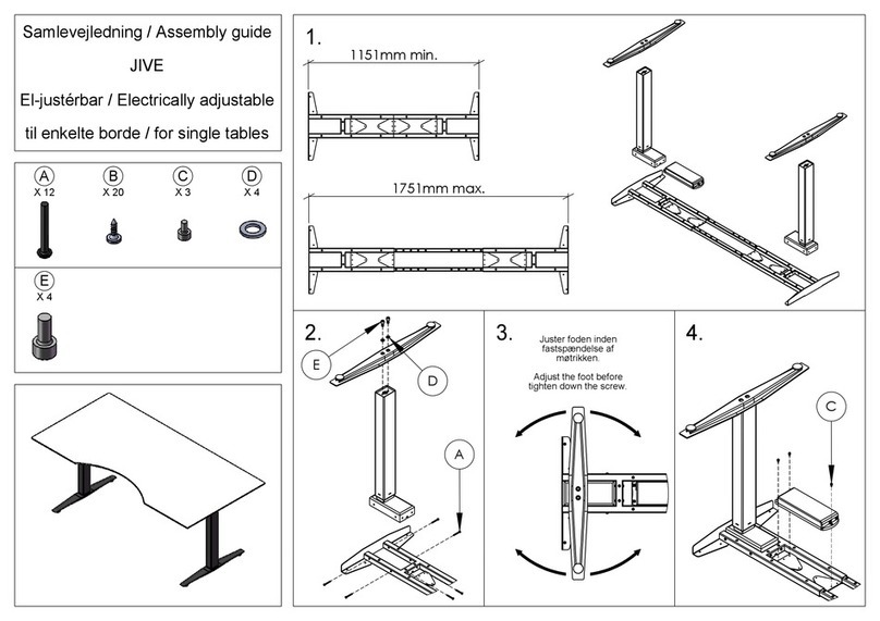 Lyreco JIVE Assembly guide