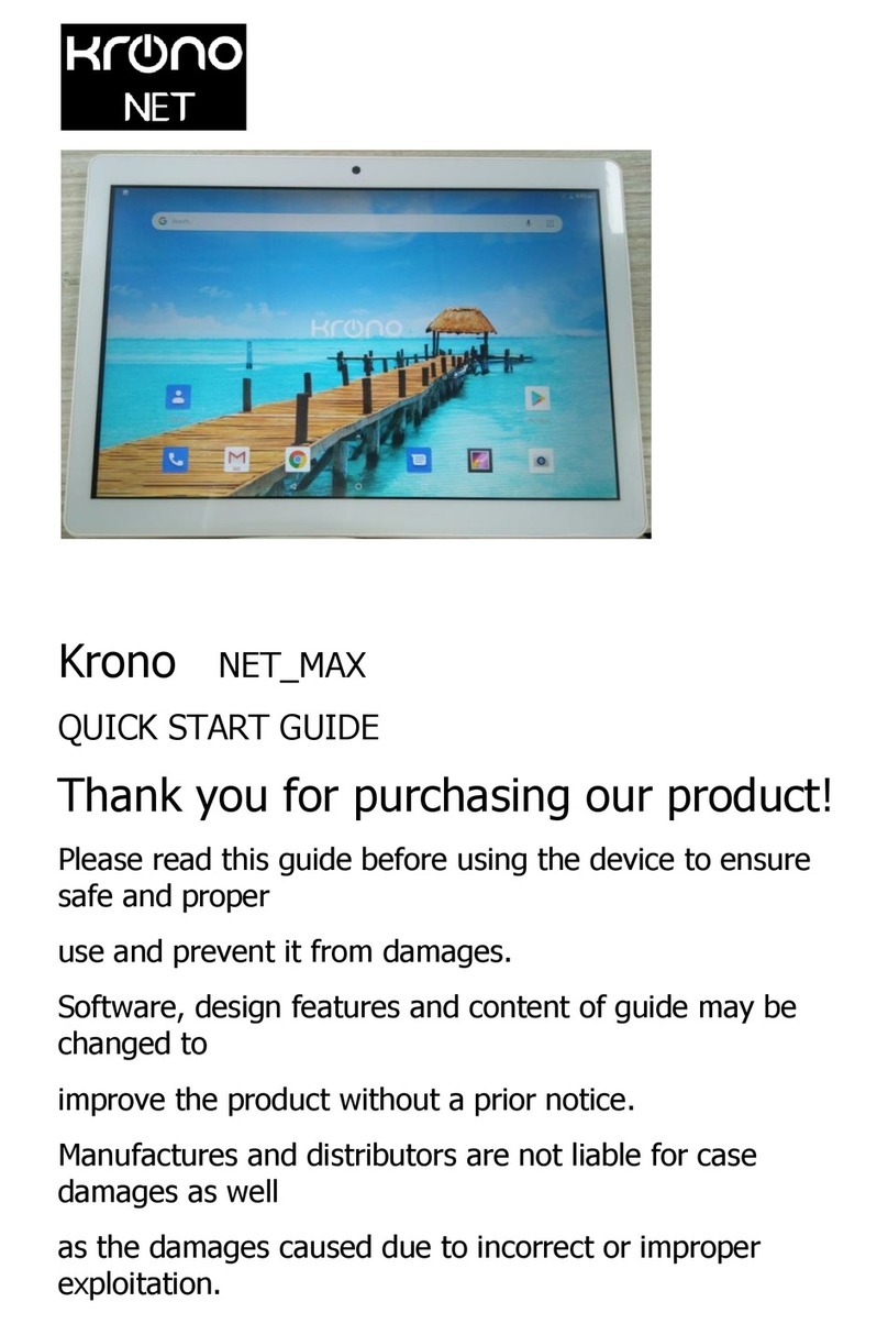Krono NET MAX quick start guide