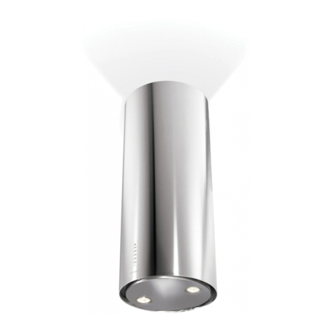 Faber CYLINDRA ISOLA CYLNIS15SS600 Installation instructions; use and care information
