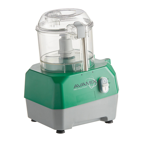 Avamix REVOLUTION 928BFP34 quick start guide