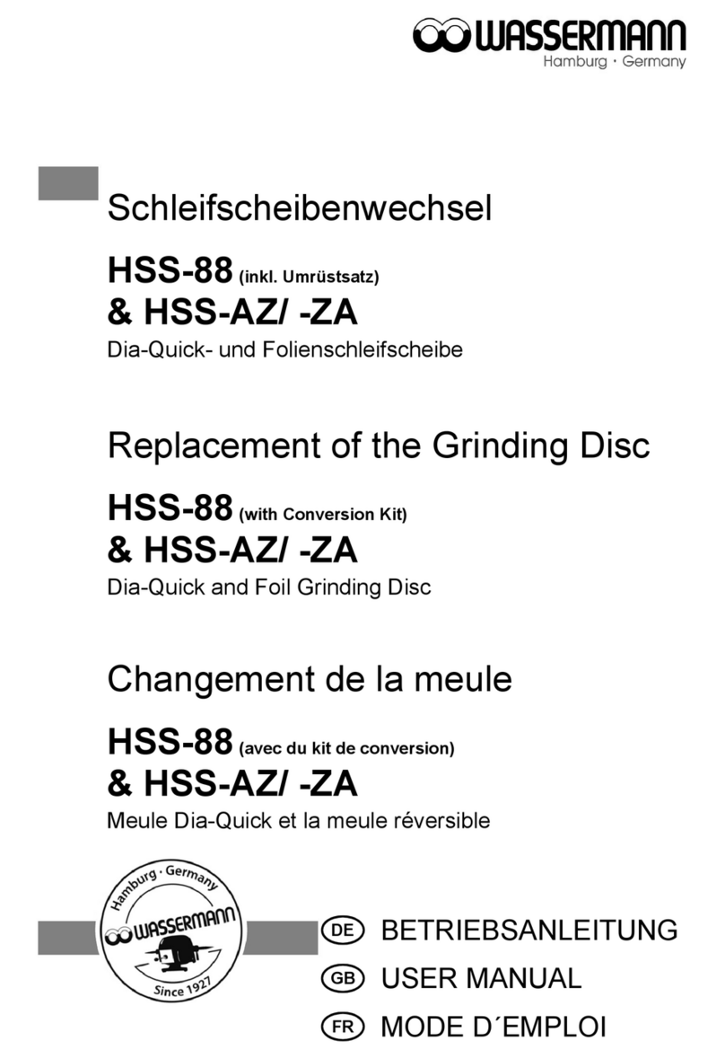 Wassermann HSS-88 Replacement manual Wassermann HSS-88 Replacement manual