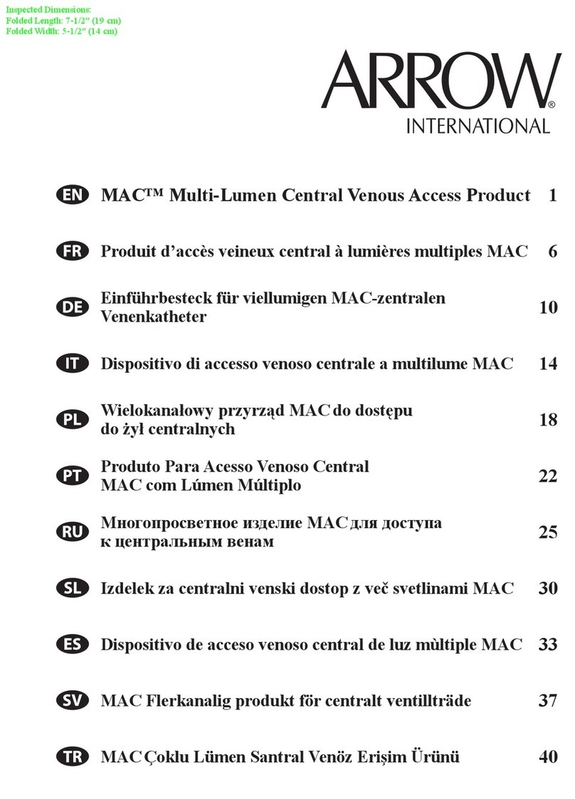 Arrow International MAC manual
