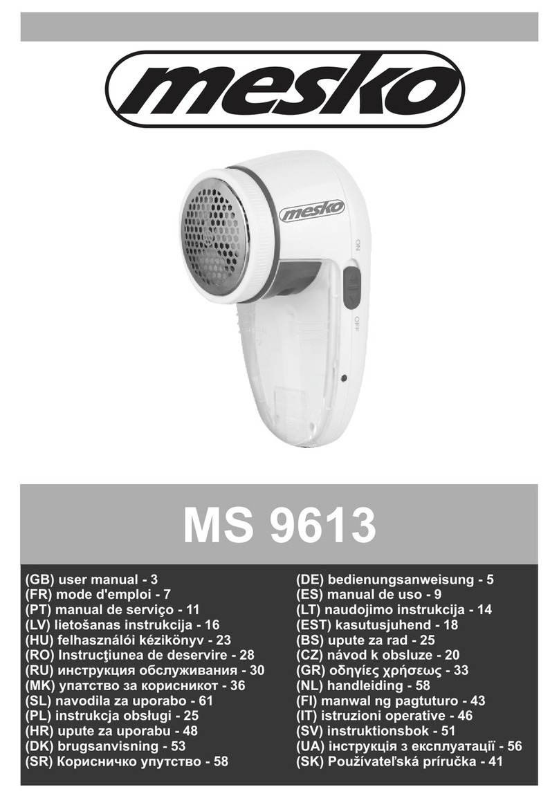 Mesko MS 9613 user manual